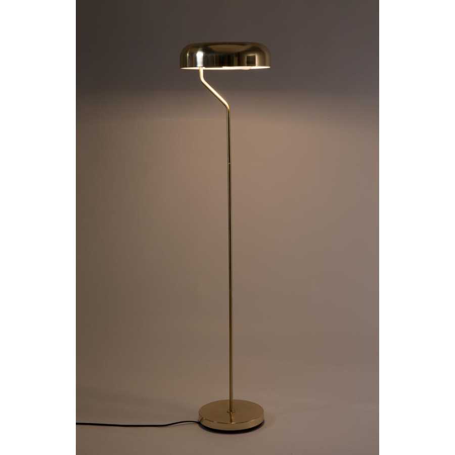 Dutchbone Eclipse Floor Lamp Brass