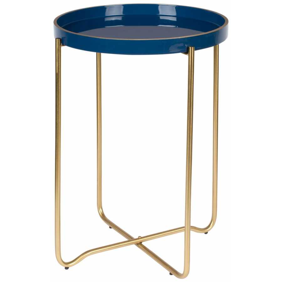 Naken Interiors Celina Side Table Dark Blue