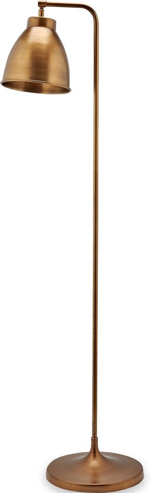 Nkuku Muturi Floor Lamp - Brass